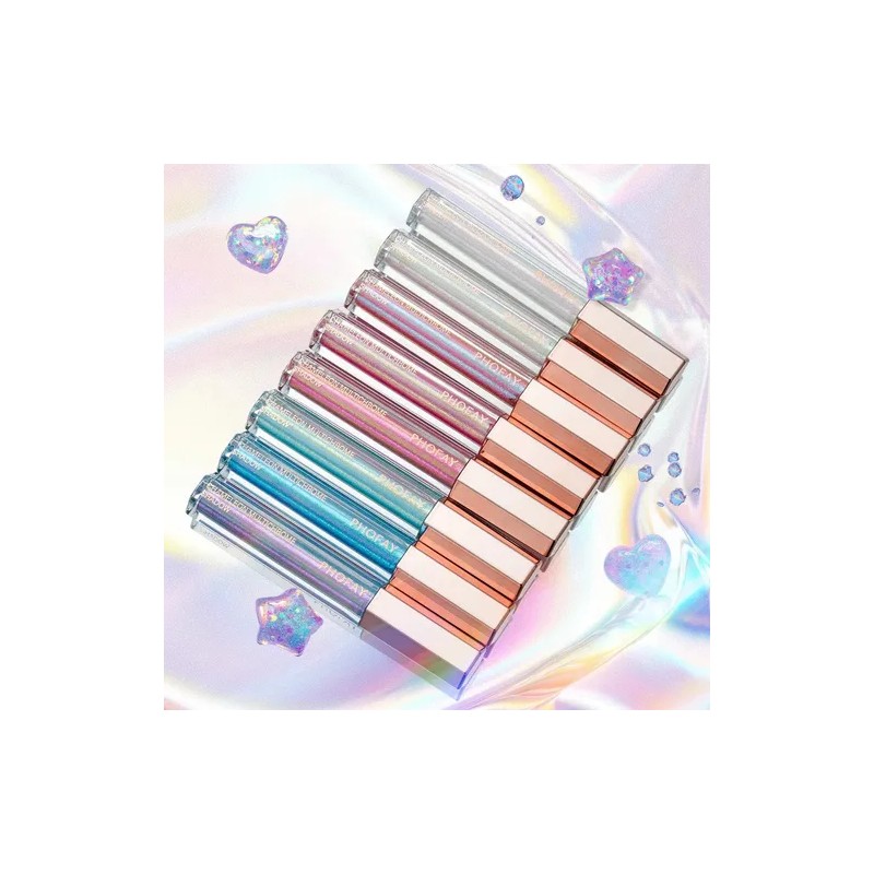 Phofay Kit Sombras Ojos Glitter Varios Color Maquillaje