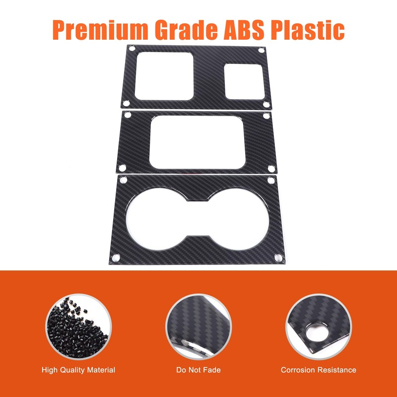 Tumukiw Car Center Console Panel Cover Trim Compatible with INEOS