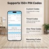 Fingerprint Smart Deadbolt with Keypad – Keyless Entry Lock for