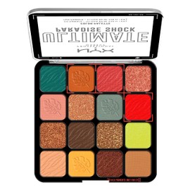 NYX PROFESSIONAL MAKEUP, Ultimate Shadow Palette, Eyeshadow Palette - Paradise Shock