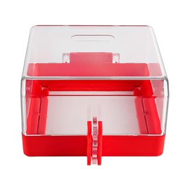 Tiardey Emergency Stop Button Cover Lockout Box Type Transparent Push Button Switch Cover PC Switch Cover Protector Lockout Cover