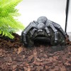 Reptile Rock Cave Hideouts Terrarium Habitat Decor Gecko Tank Accessories