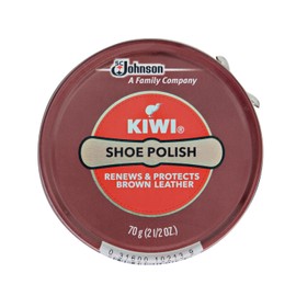Kiwi Wax Shoe Polish, Giant Size 2.5 oz, Brown