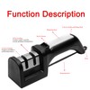 Knife Sharpener - Diamond Knife Sharpening Tools for Straight and