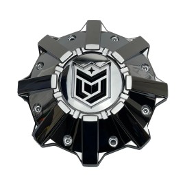 Dropstars Chrome Wheel Center Cap W/Spacer 6056B212 S1209-08 1284C61