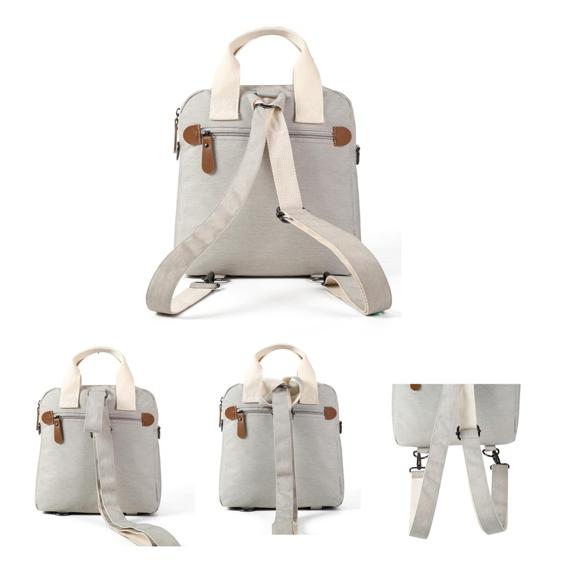 Quality Canvas Designer Organizer Mini Multi-function Baby Nappy Changing Bag