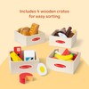 Melissa & Doug Food Groups - 21 Hand-Painted Wooden Pieces