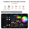 Mini RGB Led Strip controller with Alexa, WiFi/app controlled, remote