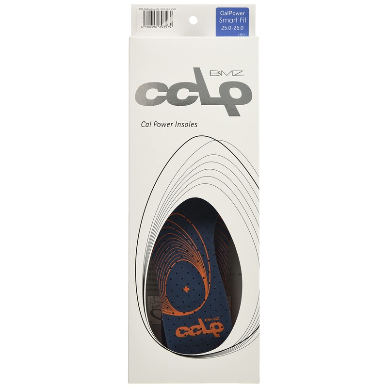 BMZ CL-K357 "CCLP Theory" Model Insole Cal-Power Smart Fit Navy