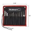 Punch And Chisel Set, 16 Pieces- Includes Taper Punches, Cold