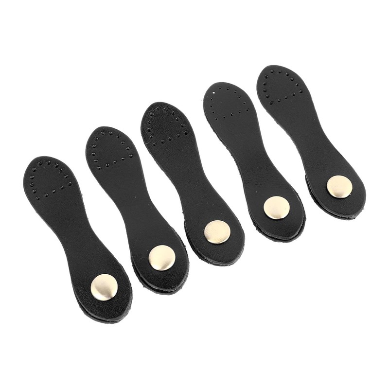 5 Set Leather Snap Buckles Soft Wearable DIY Sewing Leather