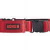 KONG Collar de perro acolchado ultra duradero con asa c