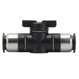 Push To Connect Straight Union Ball Valve Quick Release Pneumatic Ball Valve for Pneumatic Tools Air Piping