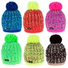 Morefaz WOOLY Knitted NIUNIO Style Beanie Hat with Ponpon Men's