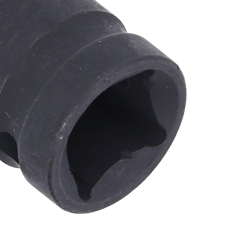 DEWIN Square Tap Socket, 1/2 in Drive M10 Cr Molybdenum