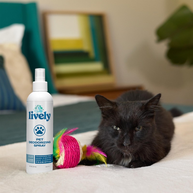 Lively Pet Odor & Stain Control Bundle – Deodorizing Spray