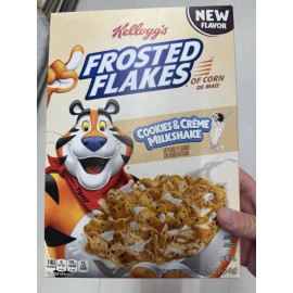 Kellogg's Frosted Flakes Cookies & Creme Milkshake Cereal 12.1 oz