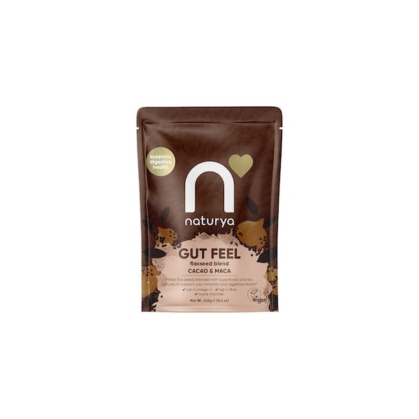 Naturya Gut Feel Flaxseed Blend Cacao & Maca 240g