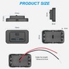 4.8 A Dual USB Car Charger Socket with Switch and
