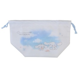 Cinnamoroll [Lunch Drawstring Bag] Bento Kinchaku / New Entrance Sanrio
