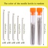 50 PCS Premium Large Eye Needles, 5 Sizes Sewing Sharp