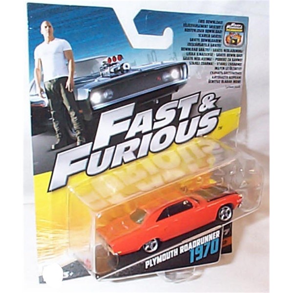 H0T WHEELS FAST & FURI0US 7 orange plymouth R0AD RUNNER