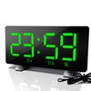 ThreeH Alarm Clock Radio with USB Charging Ports Electric Clocks