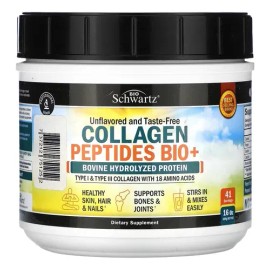 Bioschwartz Péptidos De Colágeno Bio + 454 G Sabor Sin Sabor