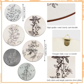 YiYa Holz Wohnzimmer Wanddekoration Böhmische Wanddekoration Holz Minimalistische Wandkunst Wanddekoration Wohnzimmer Bauernhaus Wohnzimmer Kinderzimmer