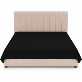 MAGNA COLLECTION Single Flat Bed Sheet 254 x 178 cm Soft Brushed Microfibre