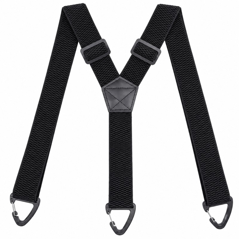 Heavy Duty Work Suspenders for Pants – Adjustable 1.5-Inch Wide