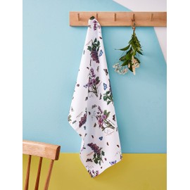 Portmeirion Home & Gifts Tea Towel, Cotton, Multi-Colour, 74 x 45 x 1 cm