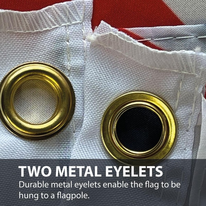 NWFlags White Ensign Flag 18" x 12" 75d Premium Polyester