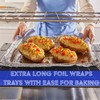 BlissMart Aluminium Foil Roll 30cm x 75m Tin Foil Kitchen