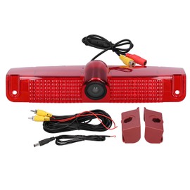 Reverse Camera, Car Rear View Backup Reverse Camera 3rd Brake Light Position Mounted Fit for Express Van 2003-2017