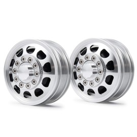 Wheel Hub Tire Inner Front Wheel Rim Hub Wheel hub for 1 14 Tamiya Tractor Tamiya Climbing Trailer (2 Pieces)