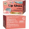 AZEN Set De 60 Brillos Labiales, Aceite Labial Con Color