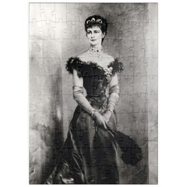 MyPuzzle Empress Sisi - Portrait No. 3 - Premium 100 Piece Puzzle - MyPuzzle Special Collection by Starnberger Spiele