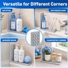 Splash Guard for Bathtub, 2-Piece Shower Splash Guard with Clear