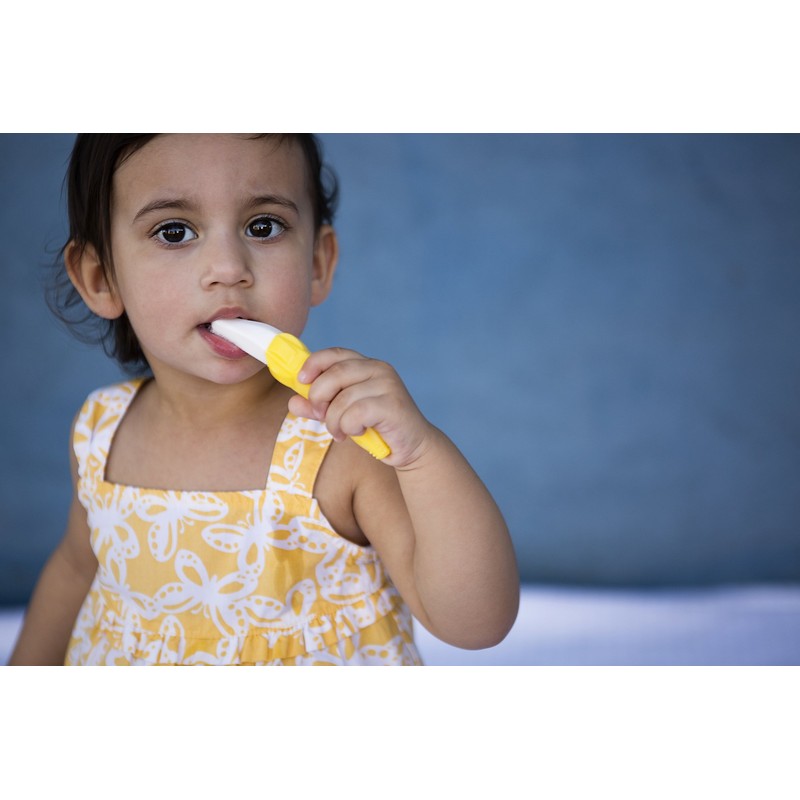 Baby Banana Bendable Training Toothbrush, Toddler