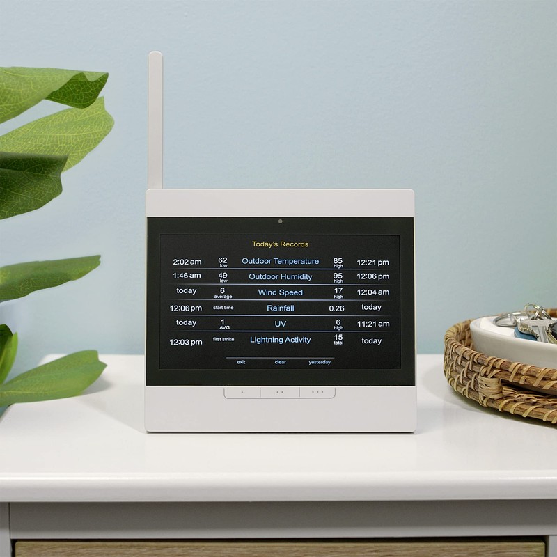 AcuRite Atlas Home Weather Station High-Definition Display for Temperature, Humidity,