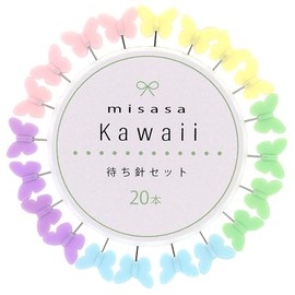 Misasa No. 8136 Kawaii Waiting Needle Butterfly 20 Pieces