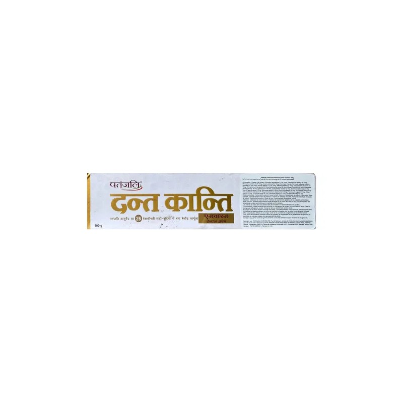 Crema Dental Patanjali Advanced Toothpaste 100 G (paquete De