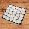 QOTSTEOS 50pcs Heart Shaped Candles, Romantic Love Unscented Tea Lights