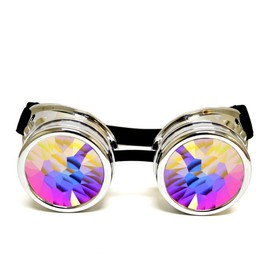 GloFX EXTREME Kaleidoscope Chrome Goggles