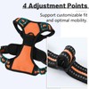 Belababy Dog Harness Small Medium Large No Pull, Adjustable Reflective