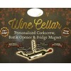 Bottle Opener/Corkscrew ~ NAMES (N ) ~ Corkscrew/Bottle Opener and Fridge Magnet (Neil)