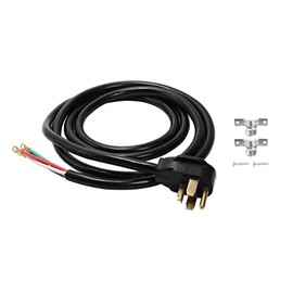 ONETAK 14-30 14-30P 4 Prong 10 Feet 10 AWG 120V/240V 30 Amp RV EV Dryer Cable Cord