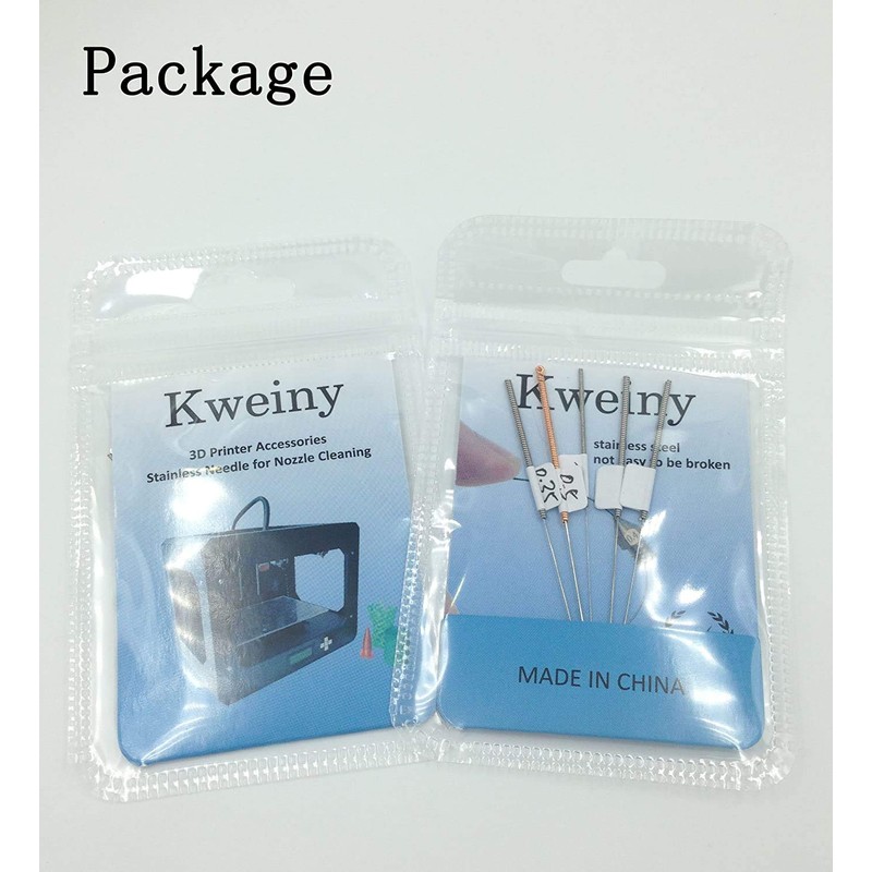 Kweiny Nozzle Cleaning Tool Multi Size (Needle) for 3D Printer