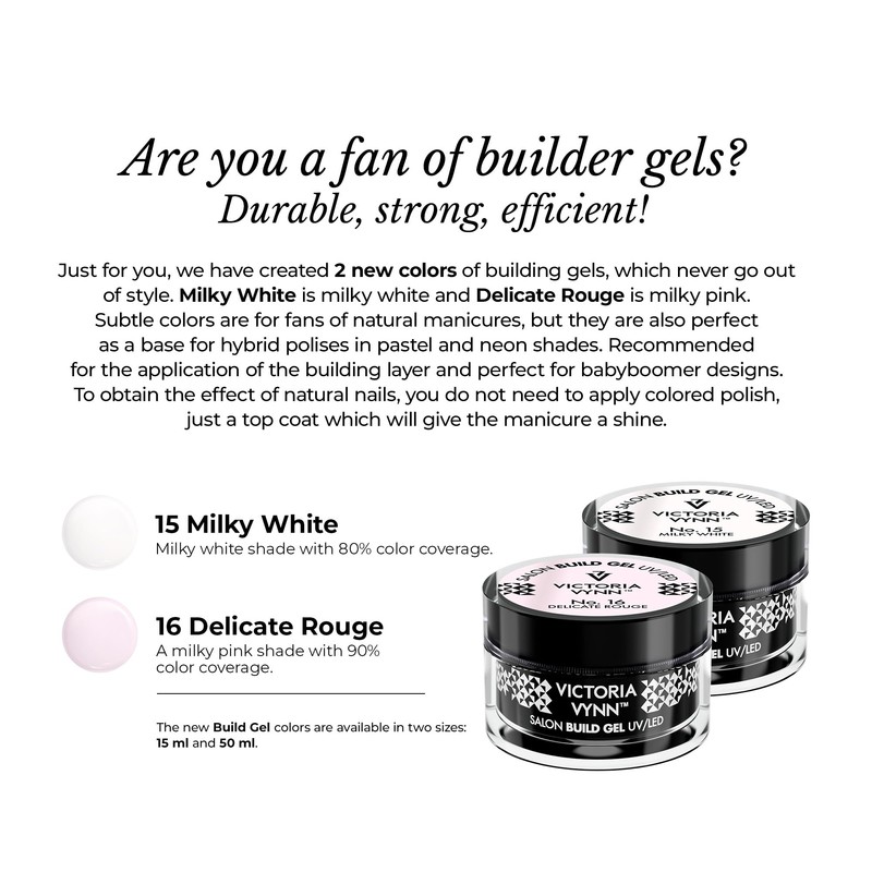 Victoria Vynn Build Gel UV/LED GEL BUILDER Nails Building Extension